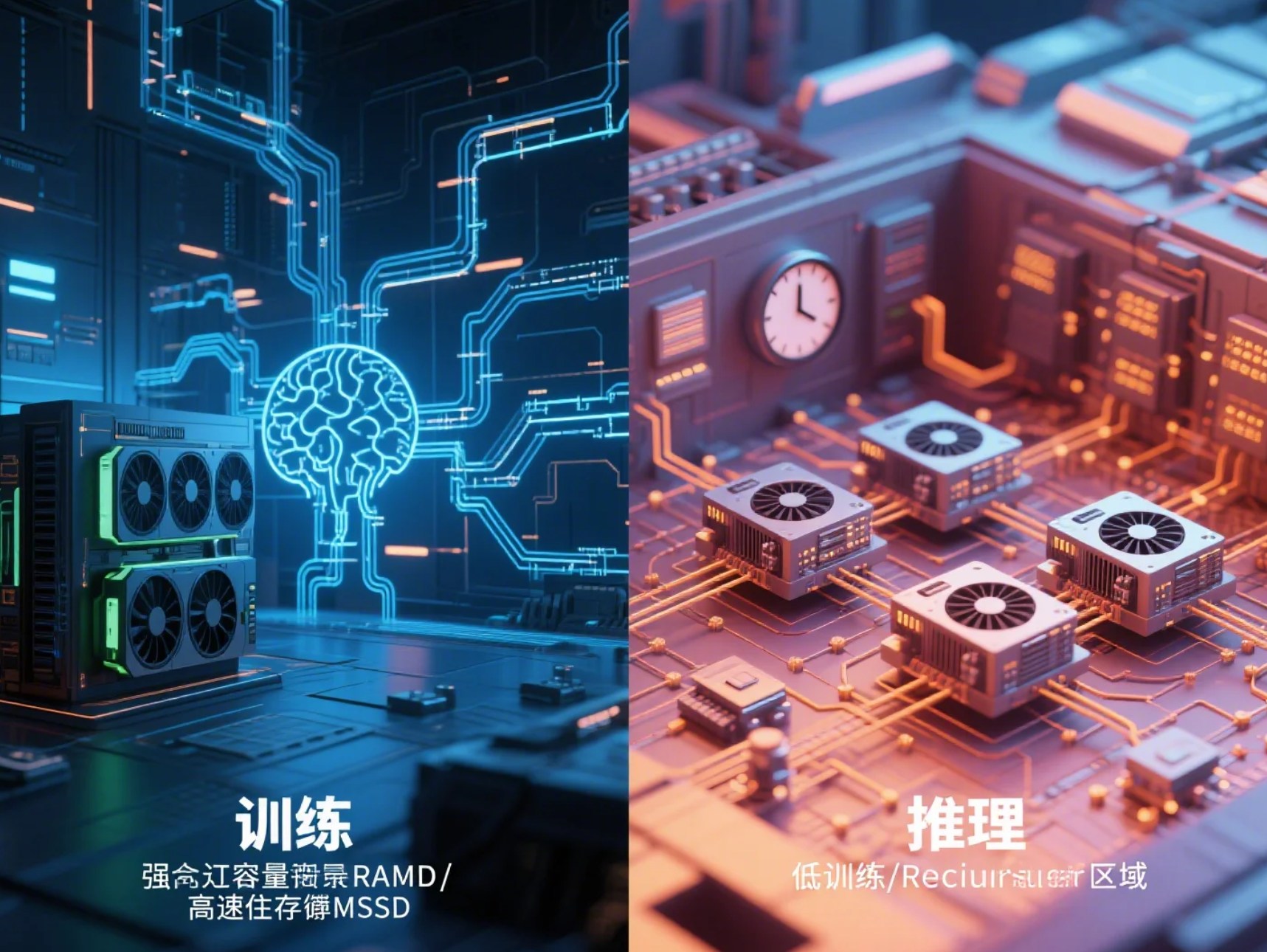 AI时代必读:深度解析AI训练与推理对服务器的特殊要求
