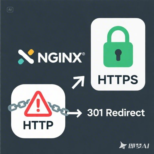 强制网站HTTPS访问:Nginx配置HTTP到HTTPS自动跳转(301重定向)