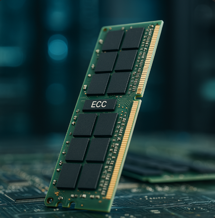 服务器内存(RAM)详解:DDR4/5区别、ECC重要性与容量选择指南
