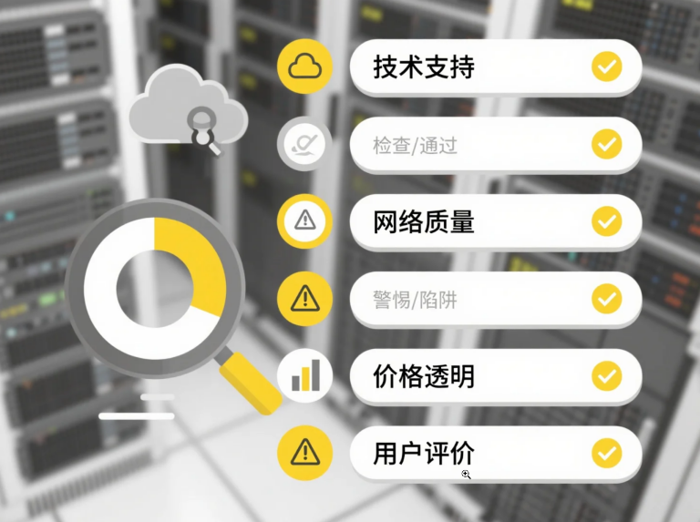 [选型指南] 避免踩坑：选择服务器提供商时要考察的10个关键点