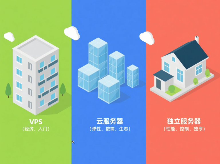 [更新] VPS、云服务器、独立服务器：2025最新优缺点对比与选择逻辑