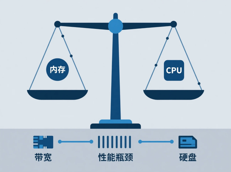 [选型指南] 服务器配置参数详解：CPU、内存、硬盘、带宽如何合理搭配？