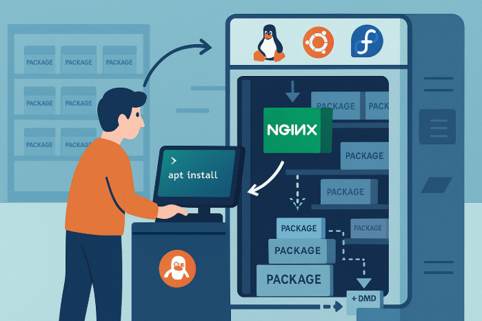 Linux软件安装不再愁:详解包管理器Apt(Ubuntu)与DNF(CentOS)的使用JPG