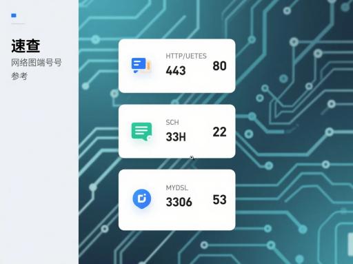 [参考] 常见网络端口号及其用途速查表