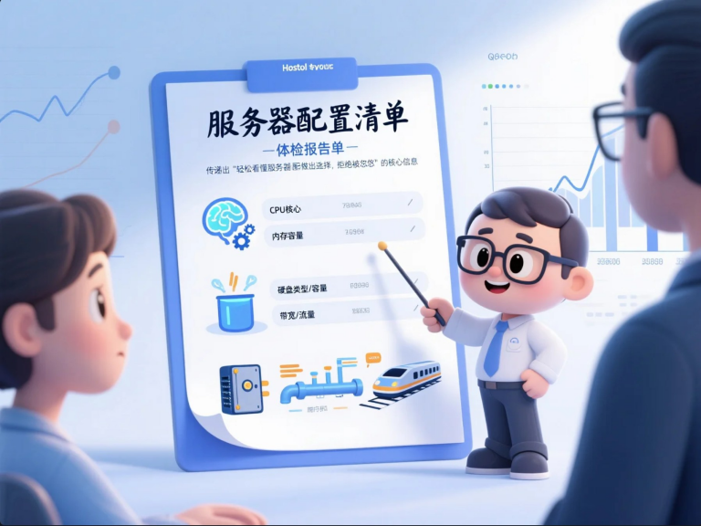 CPU几核、内存几G、带宽多少才够用?小白看懂服务器配置,拒绝被“忽悠”!
