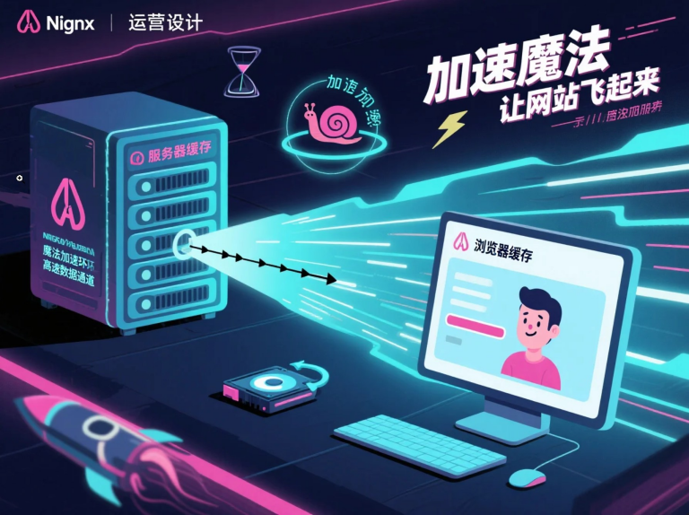 网站缓存入门与实战:浏览器与Nginx/Apache服务器端缓存,让网站速度起飞!(2025)