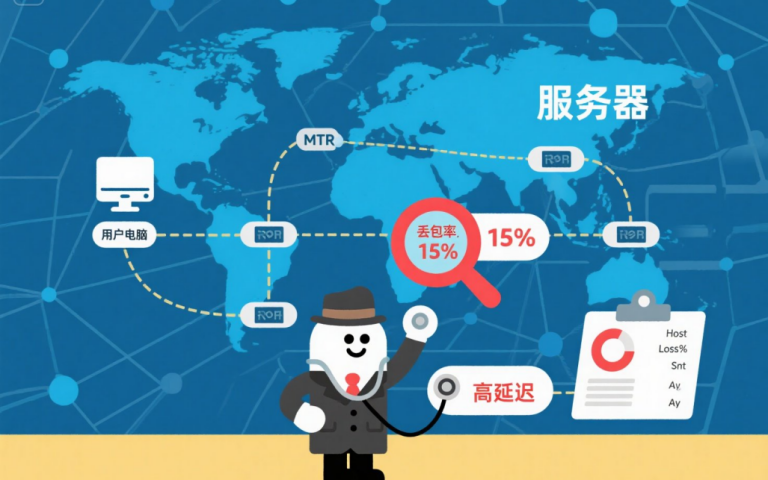 如何用多节点MTR诊断网络路由异常与延迟丢包 (2025指南)