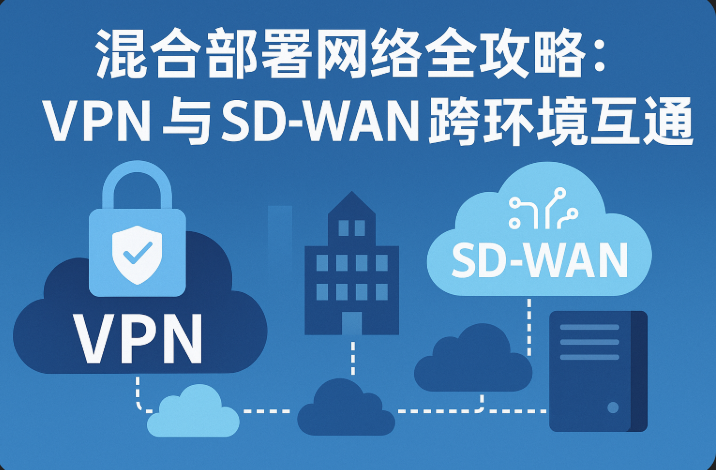 混合部署网络全攻略:VPN 与 SD‑WAN 跨环境互通