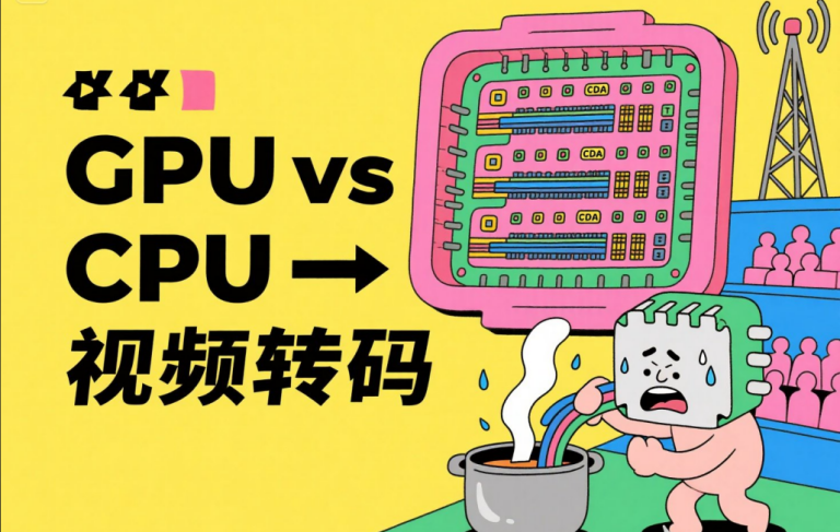 GPU vs CPU云服务器:实时视频推流性能与成本对比 (2025)