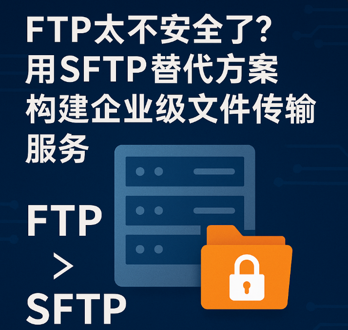 FTP太不安全了?SFTP 替代方案构建企业级文件传输服务全指南