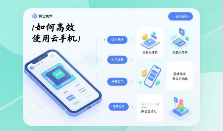 如何高效使用云手机?新手必读的配置与操作指南