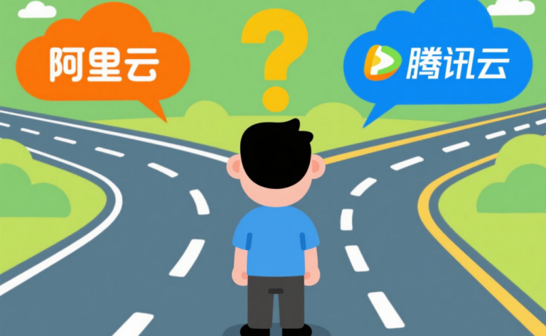 阿里云 vs 腾讯云:2025新手第一台云服务器选择深度对比评测