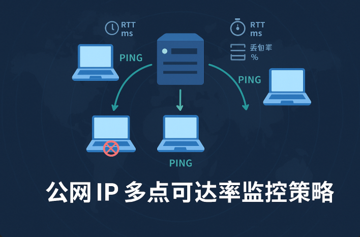 公网 IP 不稳定?用多点 Ping 策略监控真实可达率