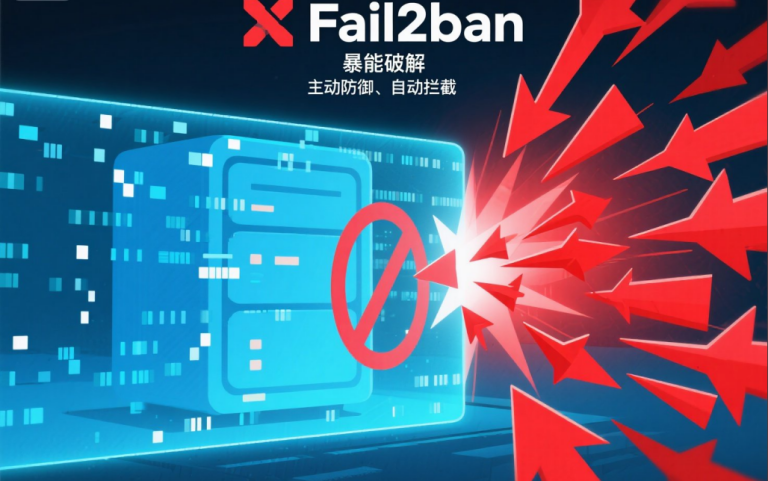 Fail2ban安装与配置教程:自动防止Linux服务器SSH暴力破解 (2025)