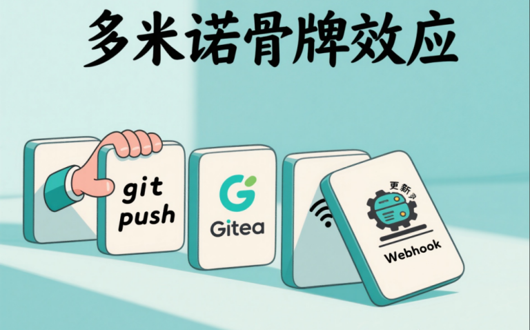 Gitea Webhook教程:实现git push后自动部署更新网站 (CI/CD入门)