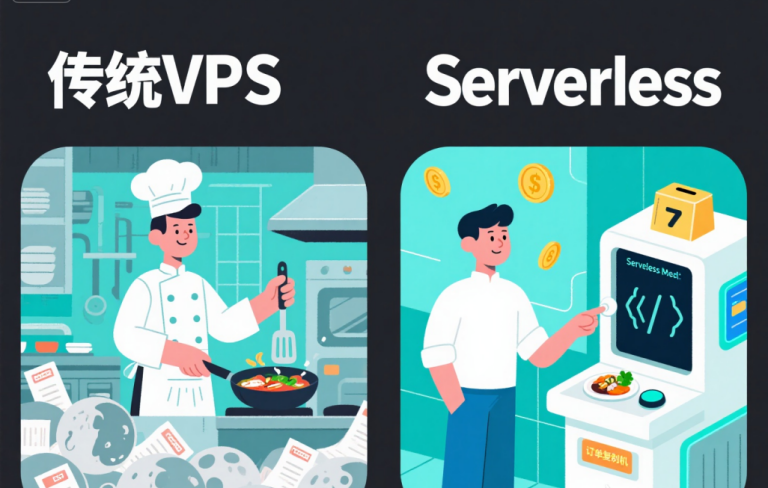 Serverless vs VPS:架构优劣深度对比与选择指南 (2025)