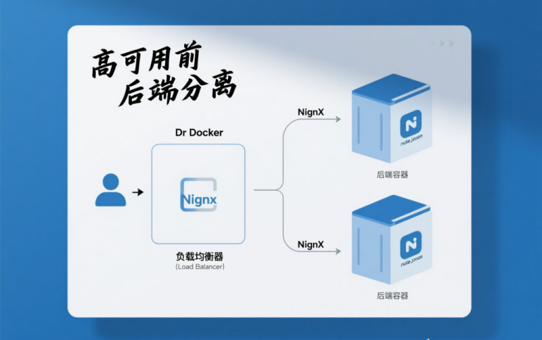 Docker+Nginx+Node.js实战教程:从零搭建高可用的前后端分离项目