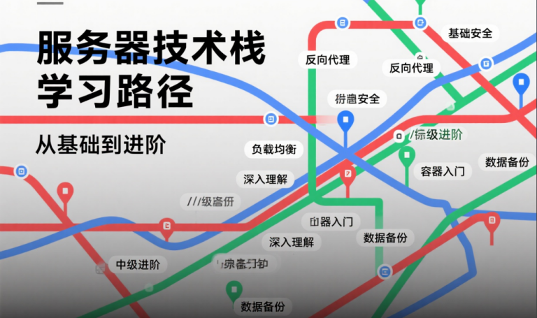 Linux服务器技术栈学习路径图:从安全入门到Nginx/Docker进阶