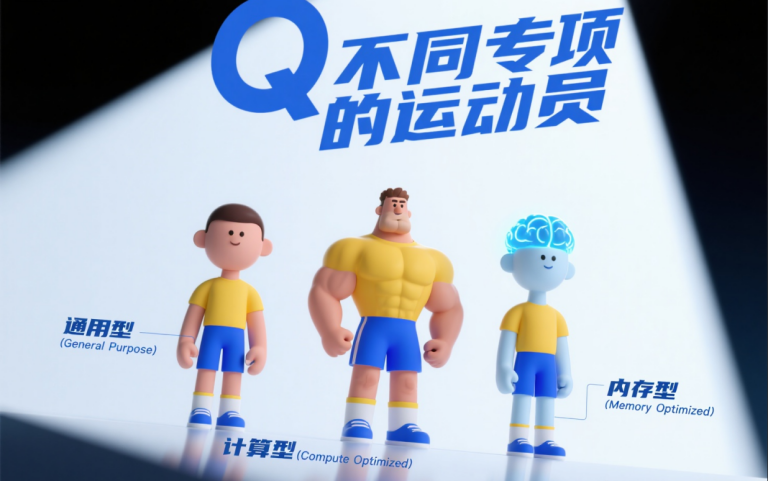 云服务器实例选择指南:通用型/计算型/内存型(ECS/CVM)的区别与应用场景