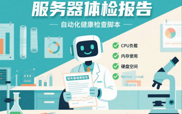 Linux服务器健康检查Shell脚本:一键生成自动化巡检报告