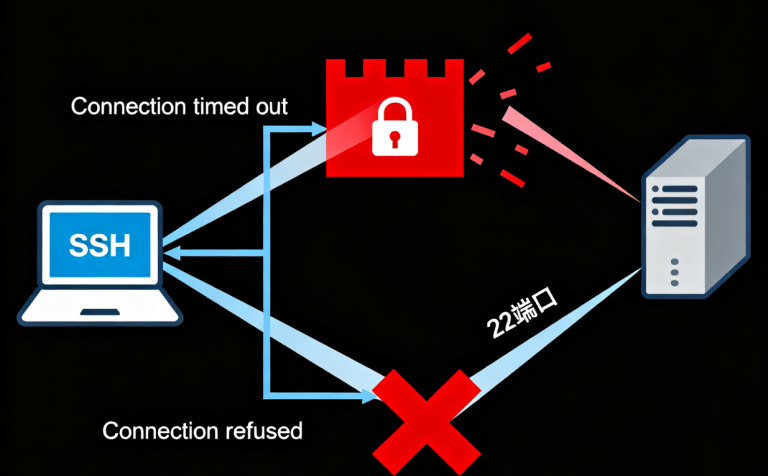 SSH连接超时或被拒绝怎么办?Linux服务器连接失败排查指南