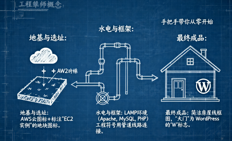 AWS EC2部署WordPress教程:从零到一搭建个人博客 (2025最新)