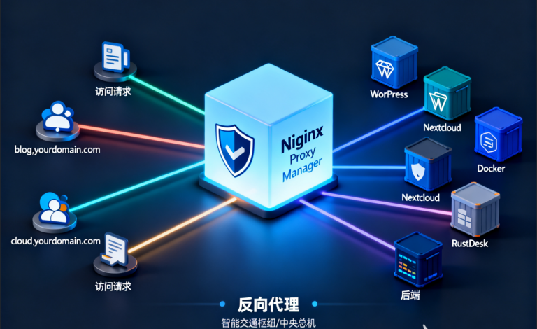 Nginx Proxy Manager教程:轻松实现反向代理与SSL证书自动化