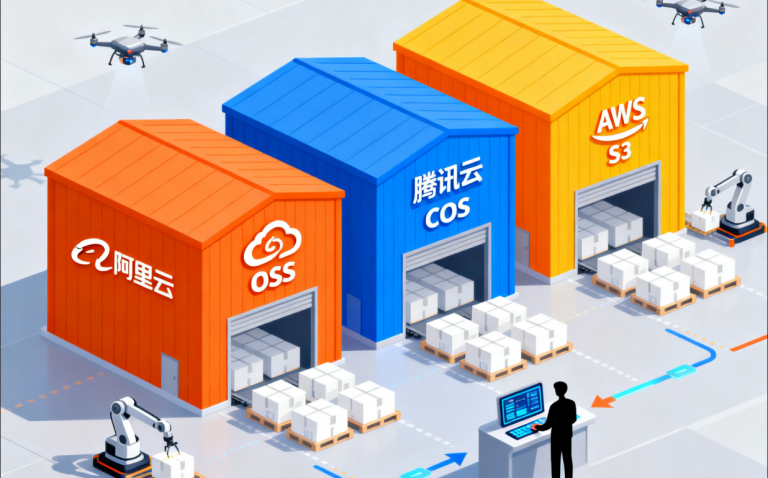 阿里云OSS vs 腾讯云COS vs AWS S3:对象存储价格与性能深度对比