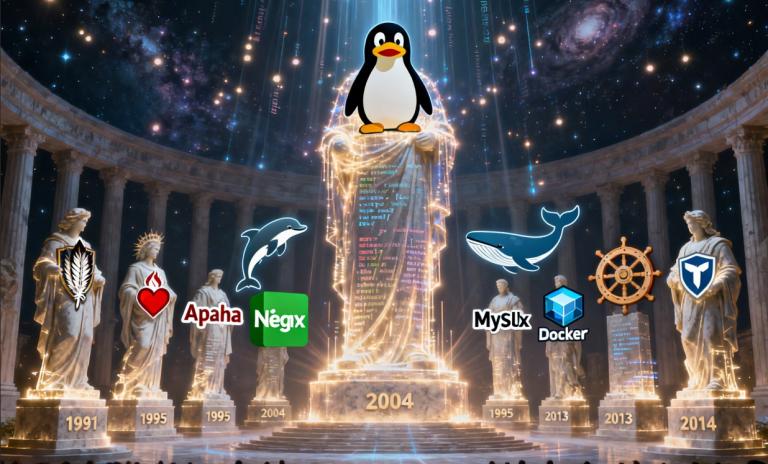 改变世界的10款开源服务器软件:Linux, Nginx, Docker等
