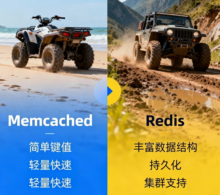 缓存技术终极指南:从Redis到Memcached的实战选型