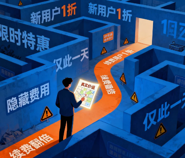 云服务商限时优惠背后的秘密:教你识别真福利与营销陷阱