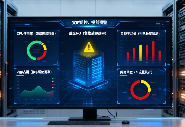 服务器性能监控实战：用这些关键指标预判系统瓶颈