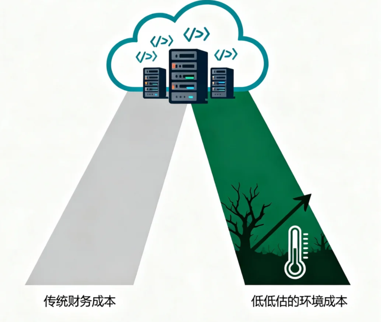 云计算的绿色账单：你的「碳排放」成本正在被严重低估