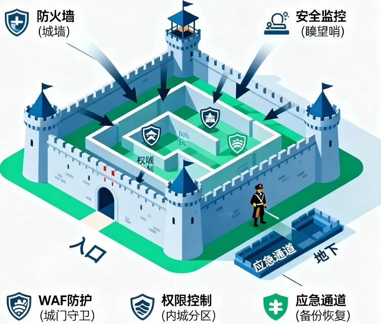 网站安全防护实战：从基础加固到攻击防御