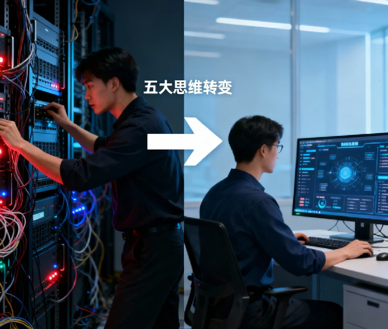 运维自动化实战:5个思维转变与效率提升策略