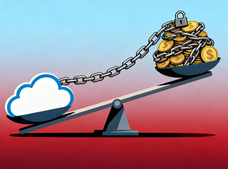 云厂商锁定的隐性税单：当”自由选择”变成”昂贵依赖”