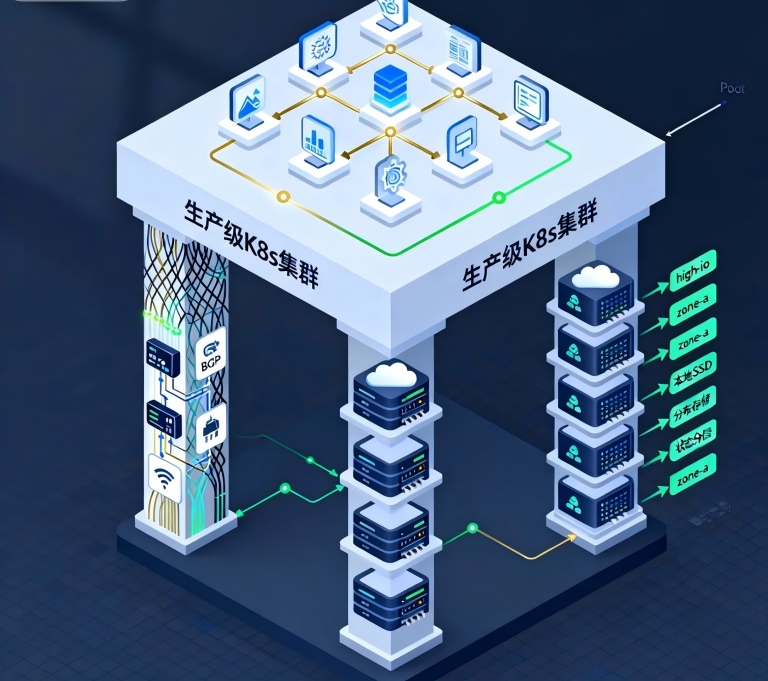 构建坚如磐石的K8s集群:生产环境网络、存储与节点规划的黄金法则