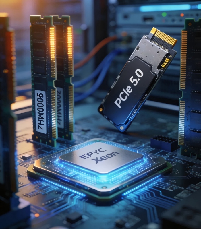 2026服务器选购指南:如何根据业务需求精准配置CPU、内存与硬盘?