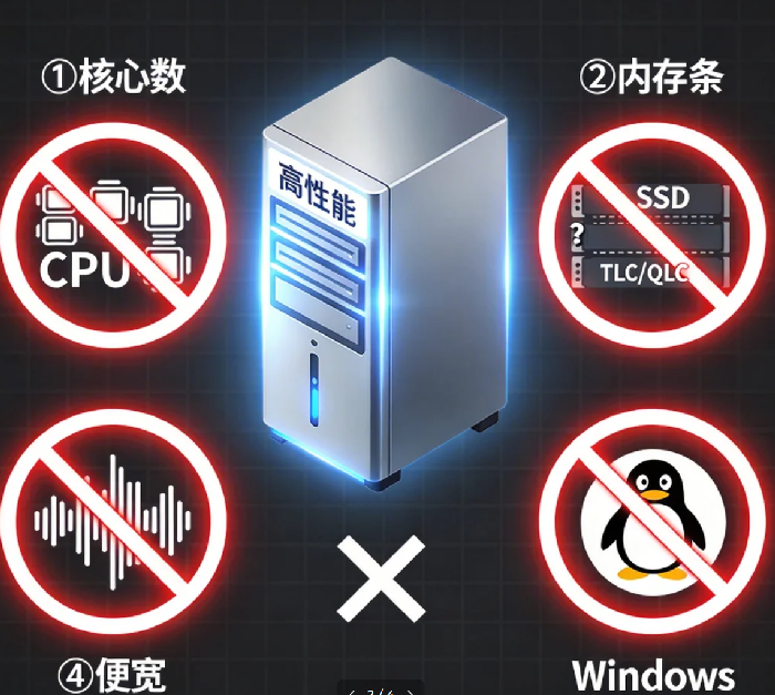 高配置＝高性能？这5个服务器误区坑了很多人