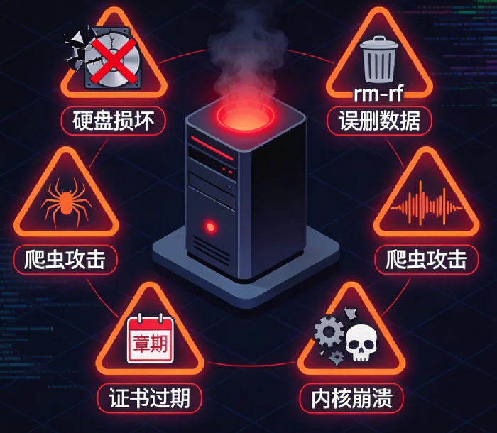 服务器运维中最让人抓狂的5个故障