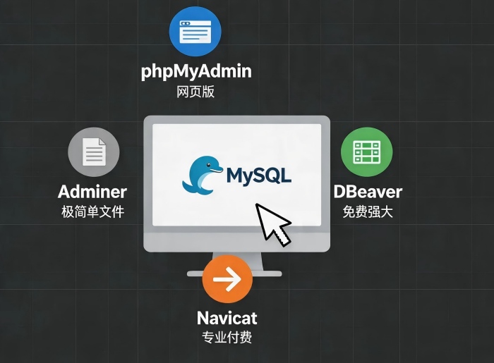 不想敲命令?推荐4款好用的MySQL图形化管理工具