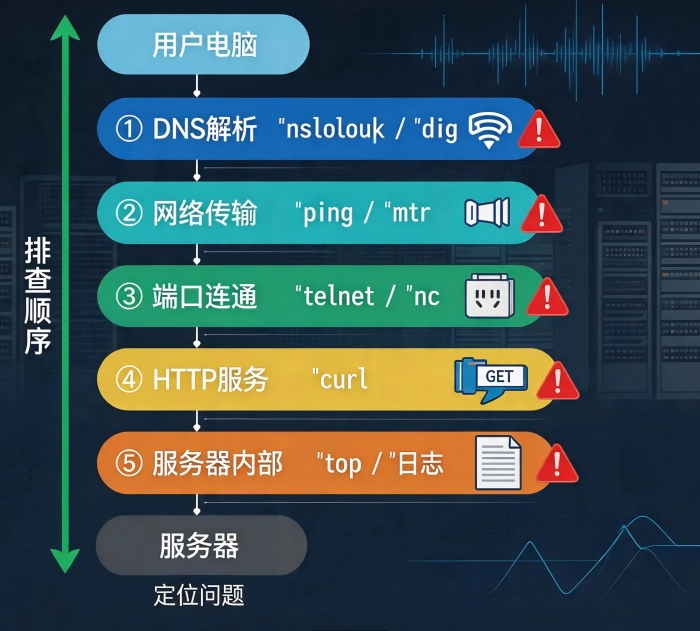 网络慢、丢包、连不上？常用网络排查命令与技巧
