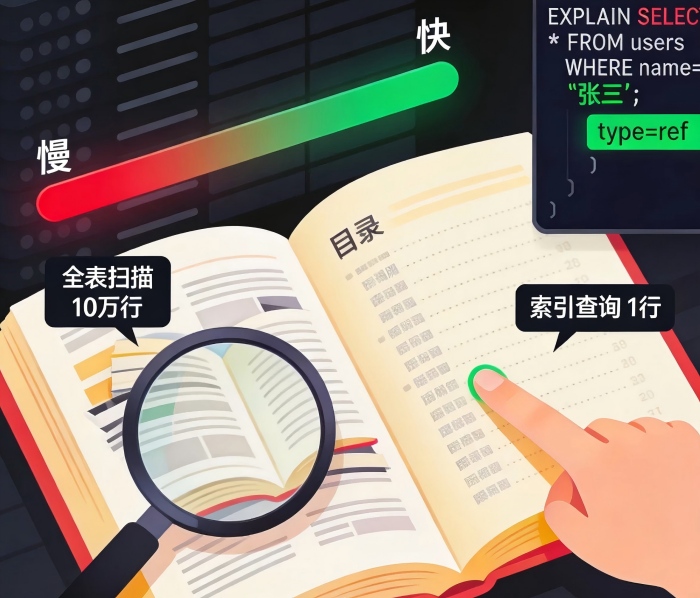 数据库慢？先看索引！MySQL索引原理与实战