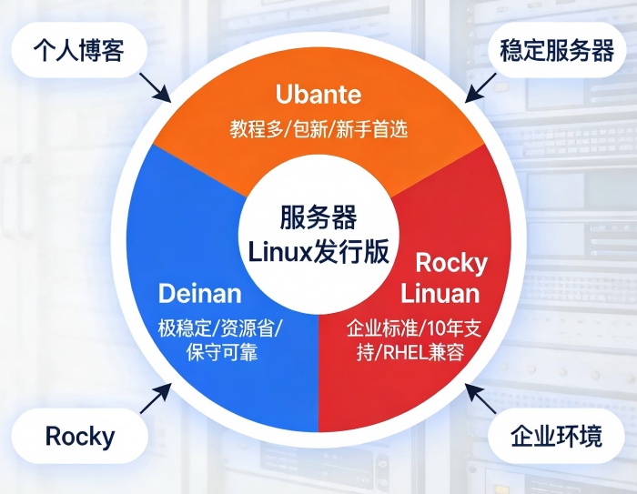 Ubuntu还是Debian？Linux发行版怎么选？