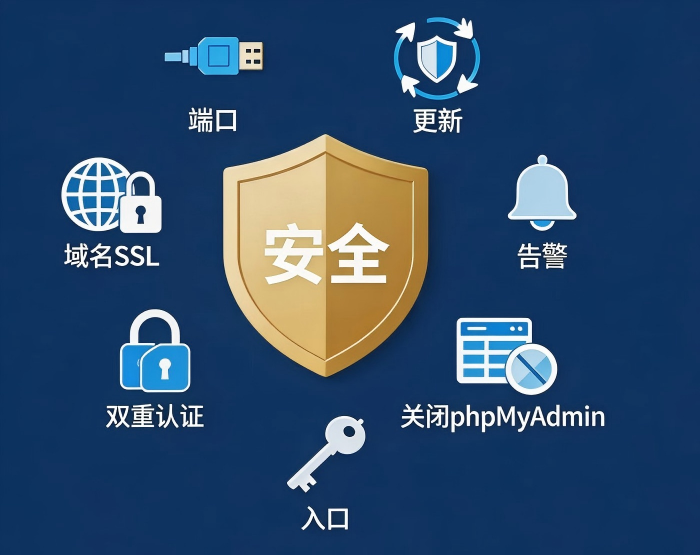宝塔面板安全设置：这7项必须改