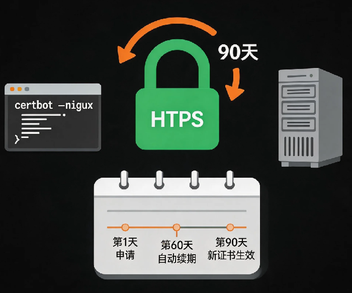HTTPS免费证书:Let’s Encrypt申请与自动续期