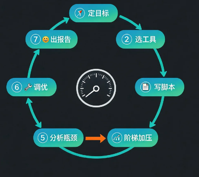 服务器性能压测全流程：从脚本到报告