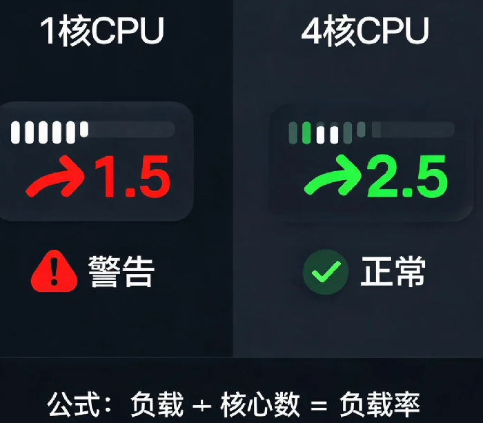 服务器负载(Load Average)到底怎么看?别再被数字骗了