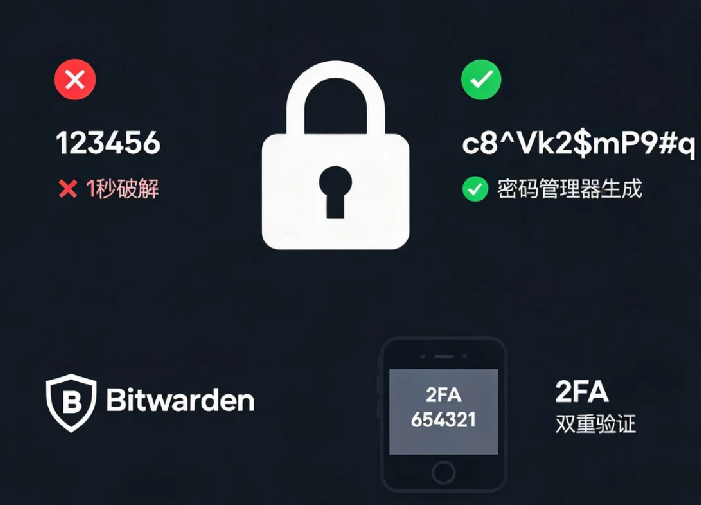 服务器密码管理:如何设置强密码并安全存储
